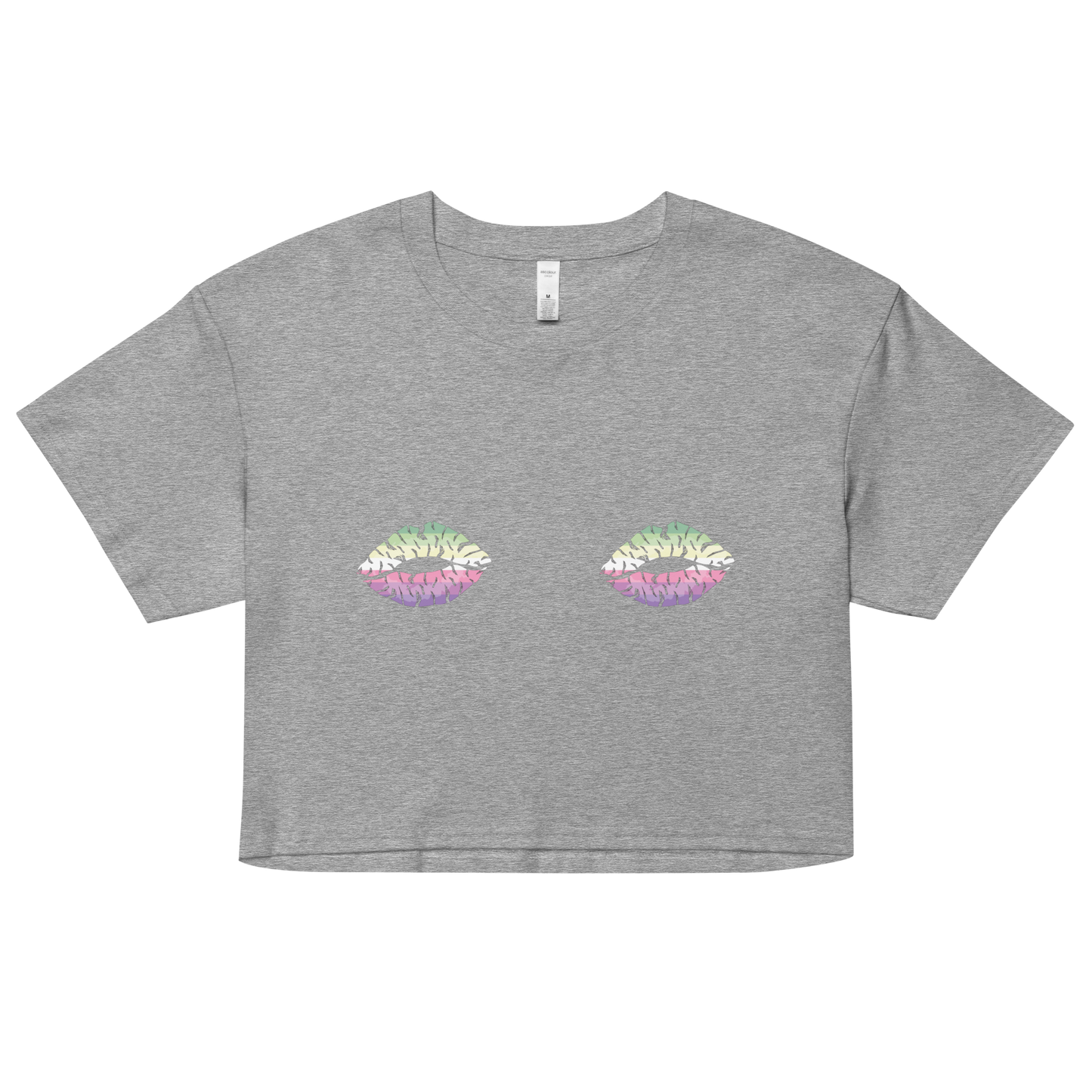 Genderfae Boob Kisses Women’s crop top