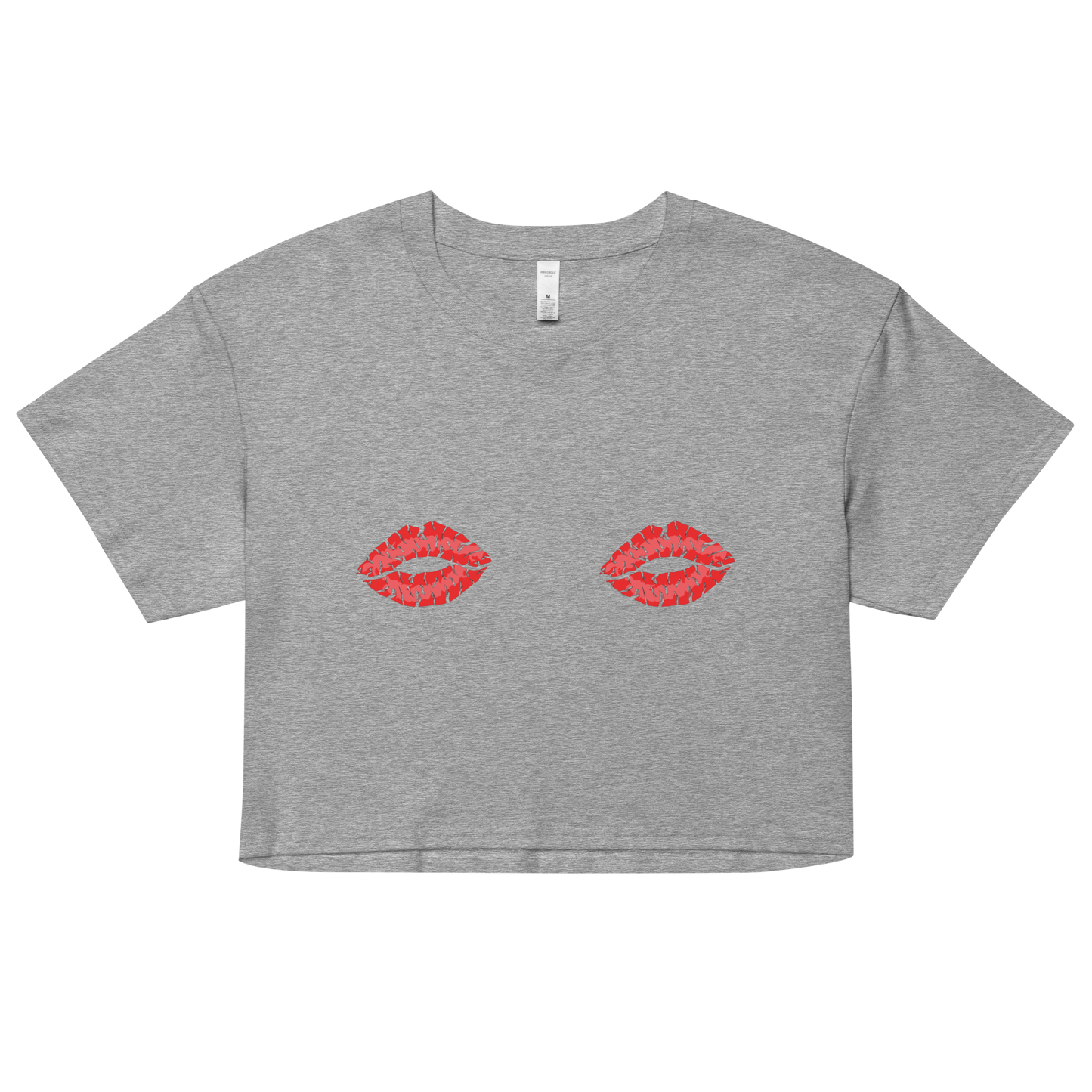 Boob Kisses Women’s crop top