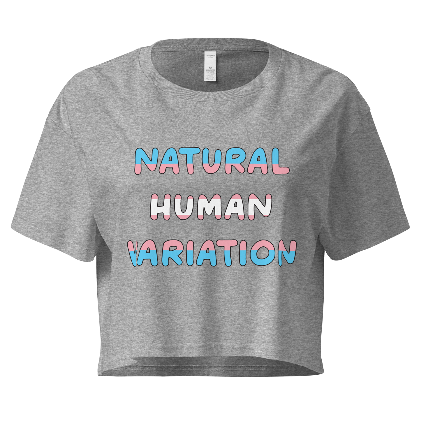 Natural Human Variation Women’s crop top