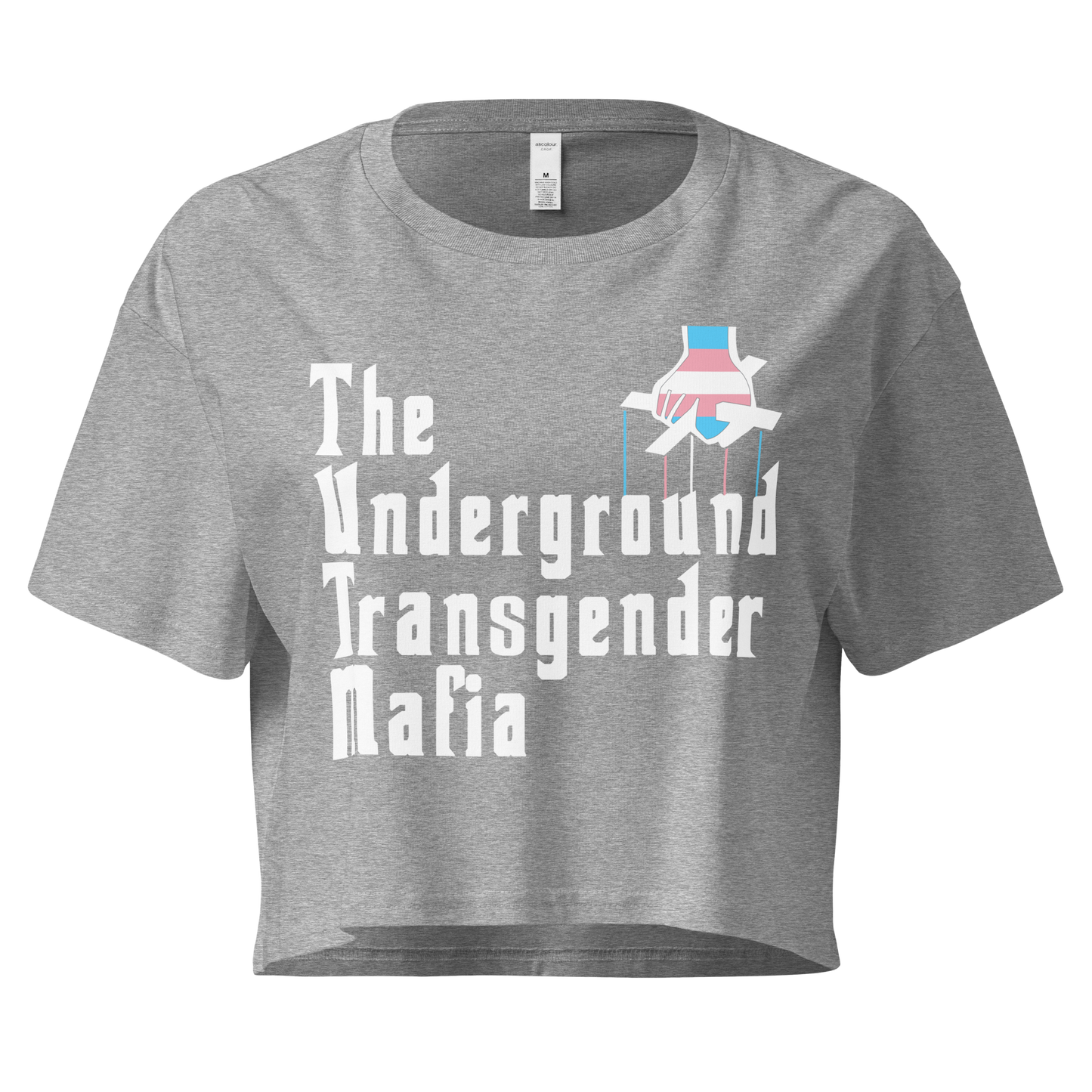 Underground Transgender Mafia Women’s crop top