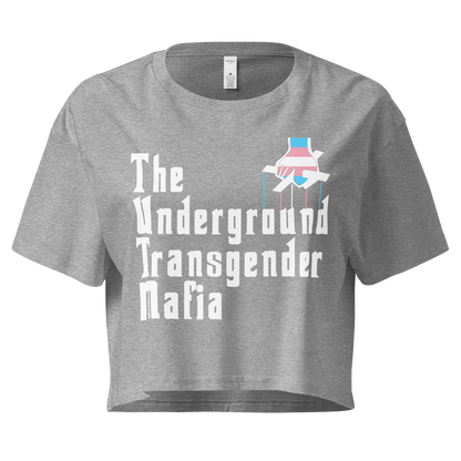 Underground Transgender Mafia Women’s crop top