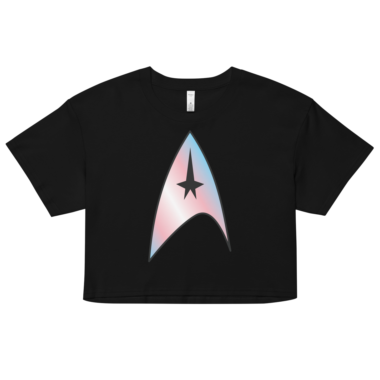 Starfleet Insignia - Trans Pride Women’s crop top