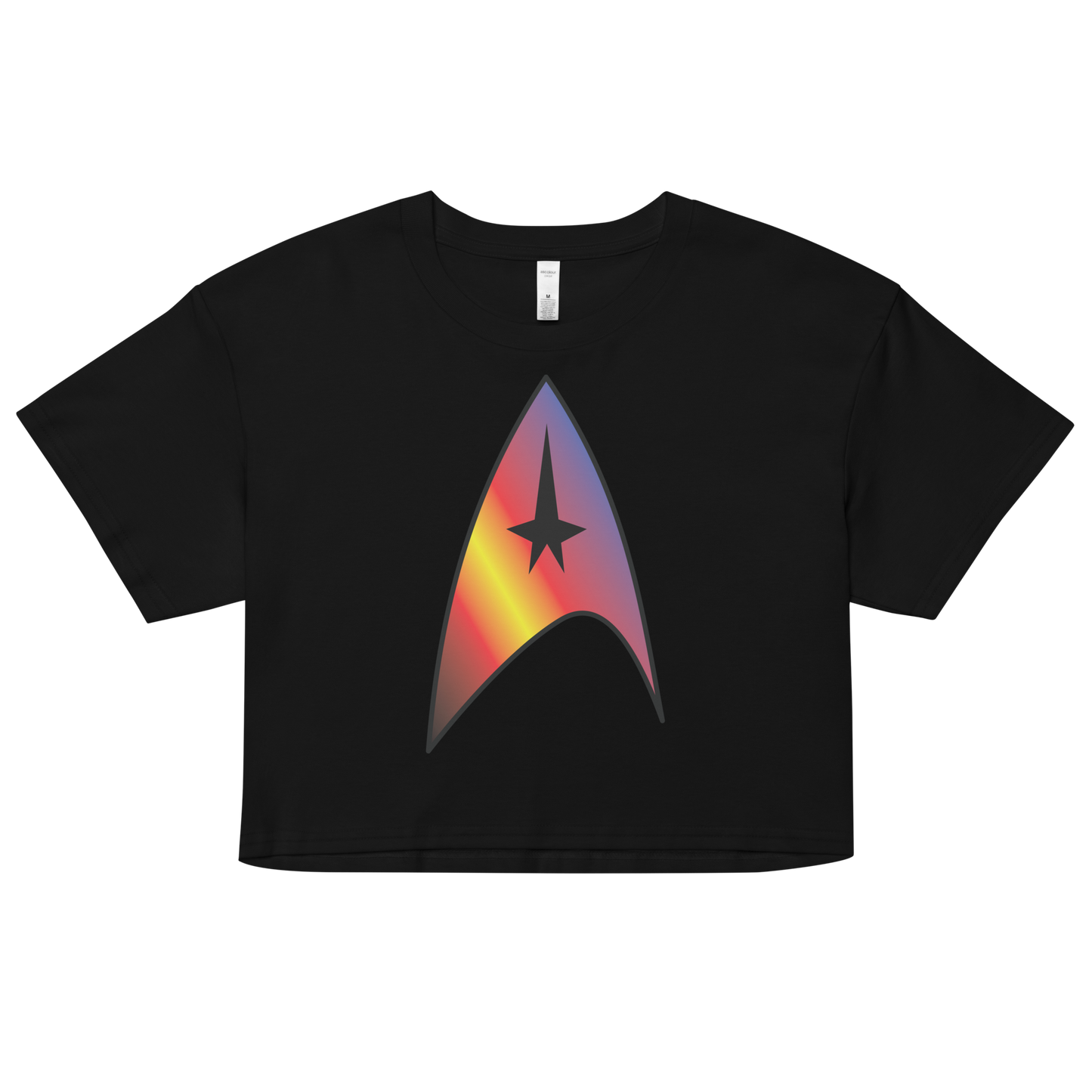 Starfleet Insignia - Polyamory Pride Women’s crop top