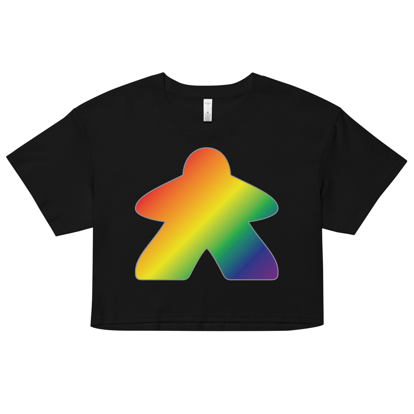 Queerple - Rainbow Pride Women’s crop top