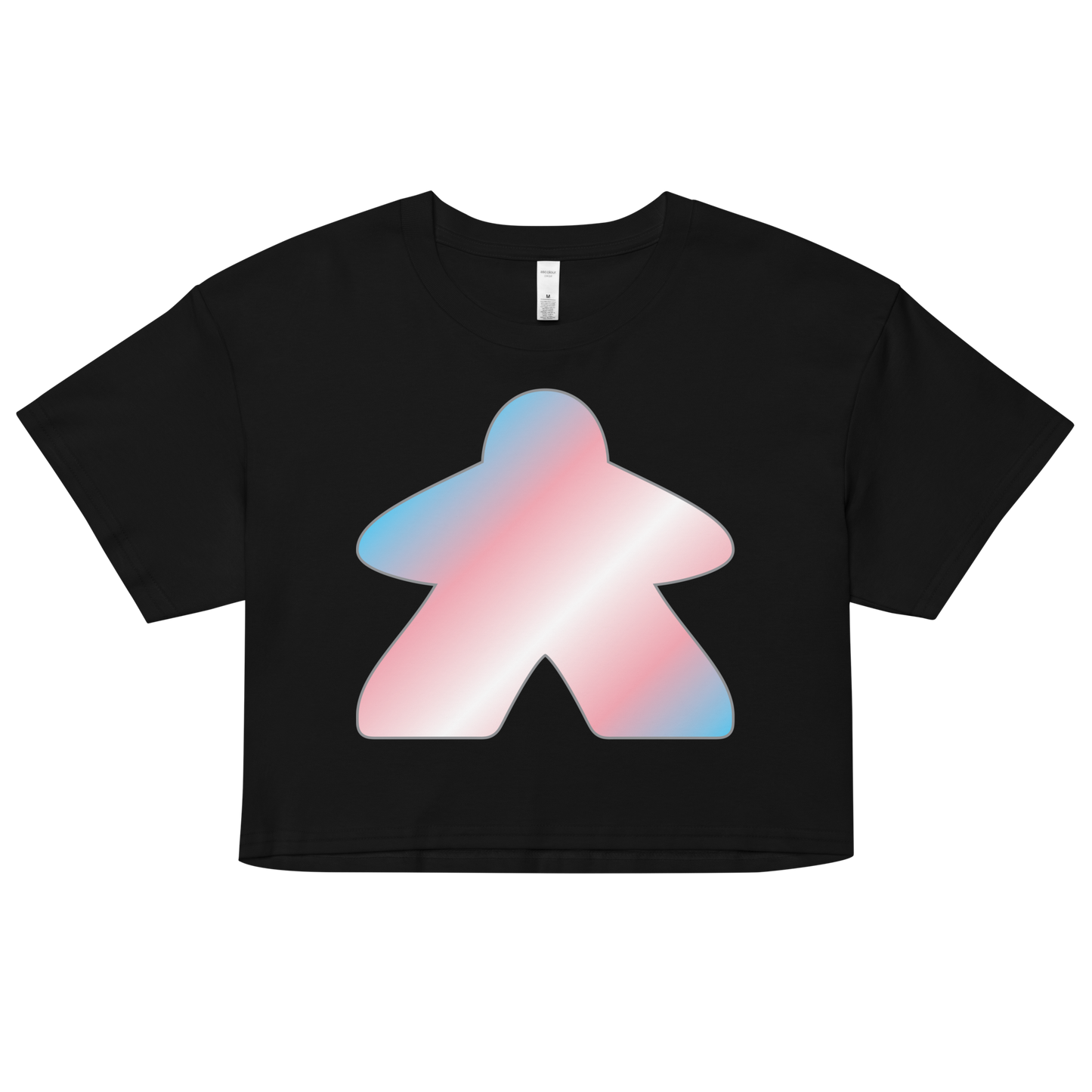 Queerple - Transgender Pride Women’s crop top