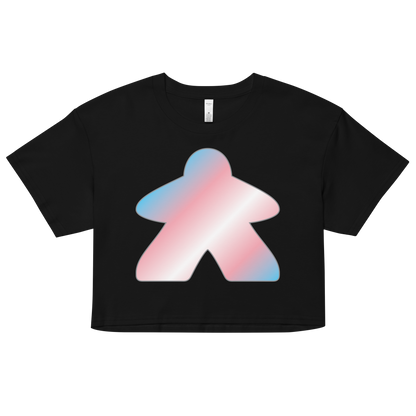 Queerple - Transgender Pride Women’s crop top