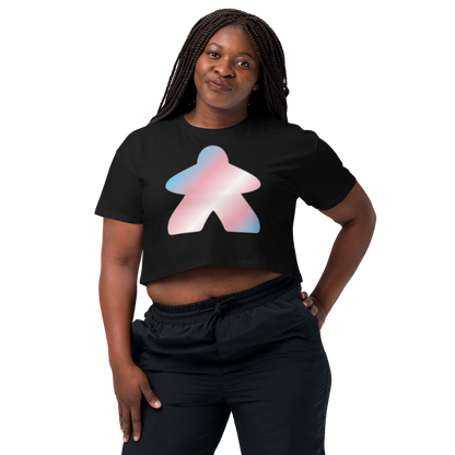 Queerple - Transgender Pride Women’s crop top