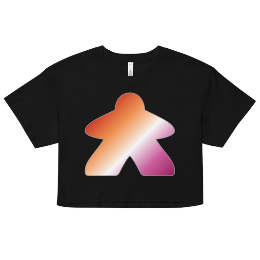 Queerple - Lesbian Pride Women’s crop top