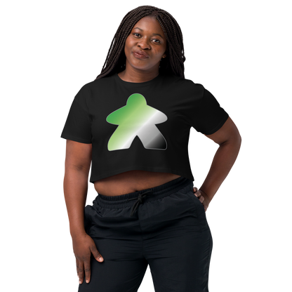 Queerple - Aromantic Pride Women’s crop top