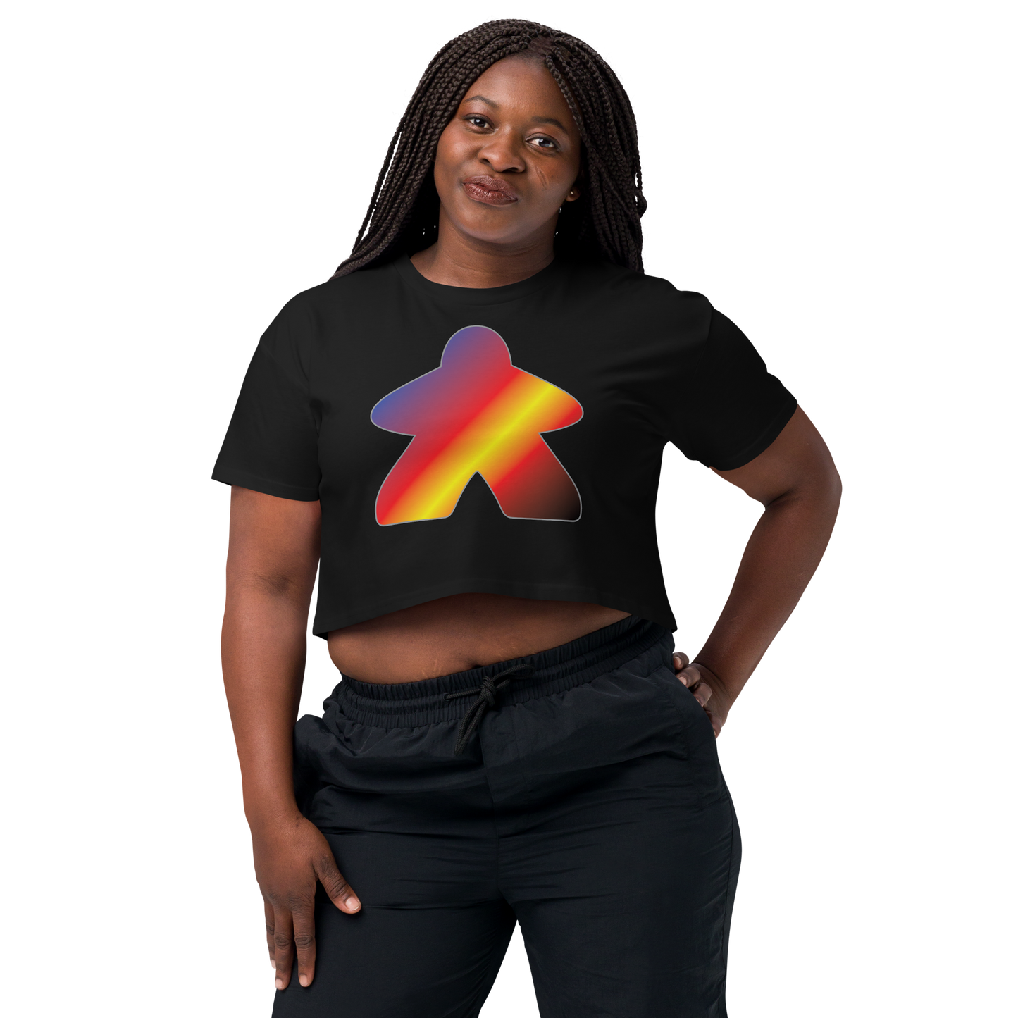 Queerple - Polyamory Pride Women’s crop top