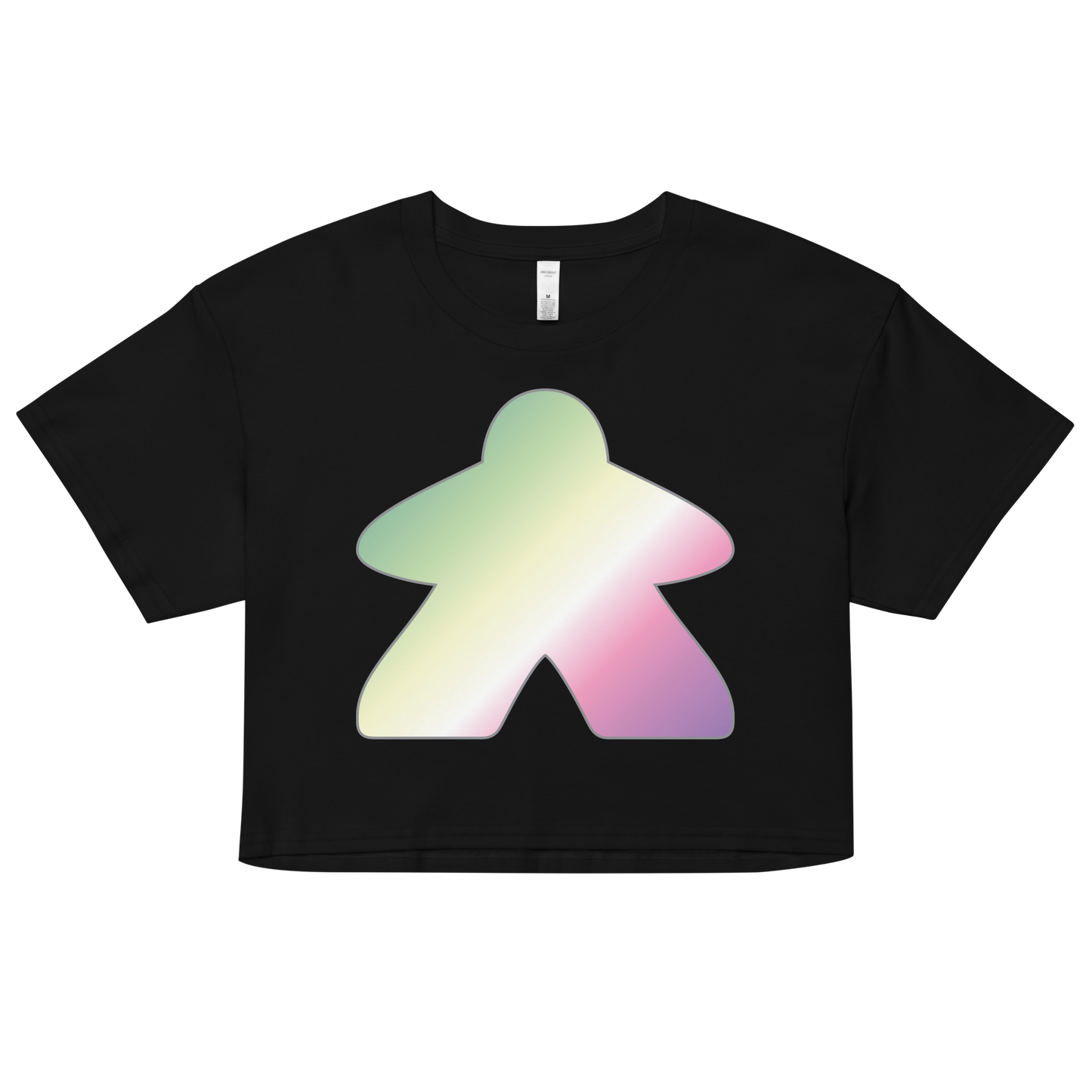 Queerple - Genderfae Pride Women’s crop top