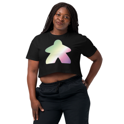 Queerple - Genderfae Pride Women’s crop top