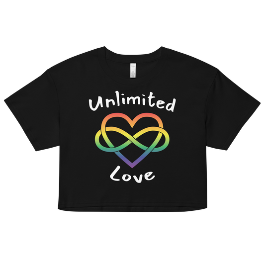 Unlimited Love Women’s crop top