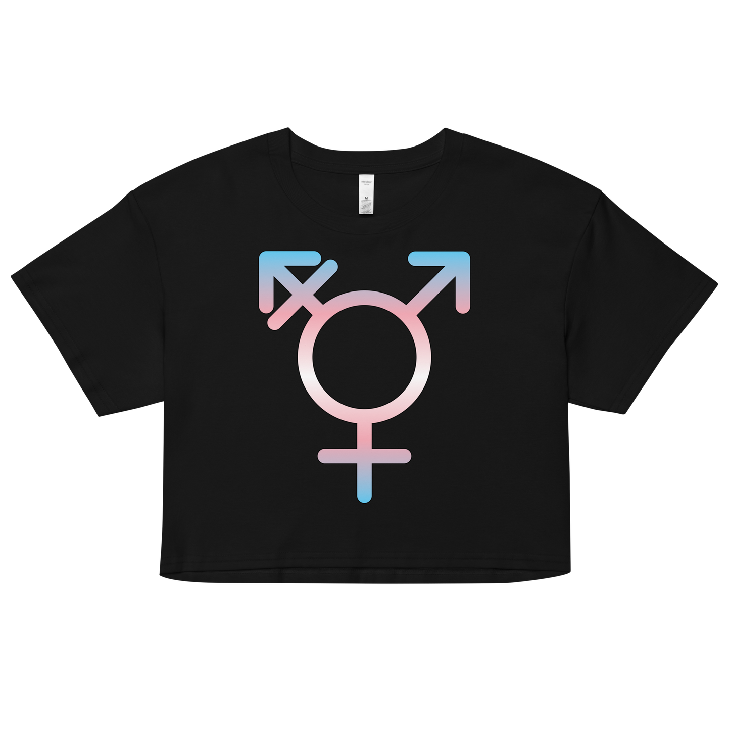 Transgender Symbol - Trans Pride Women’s crop top