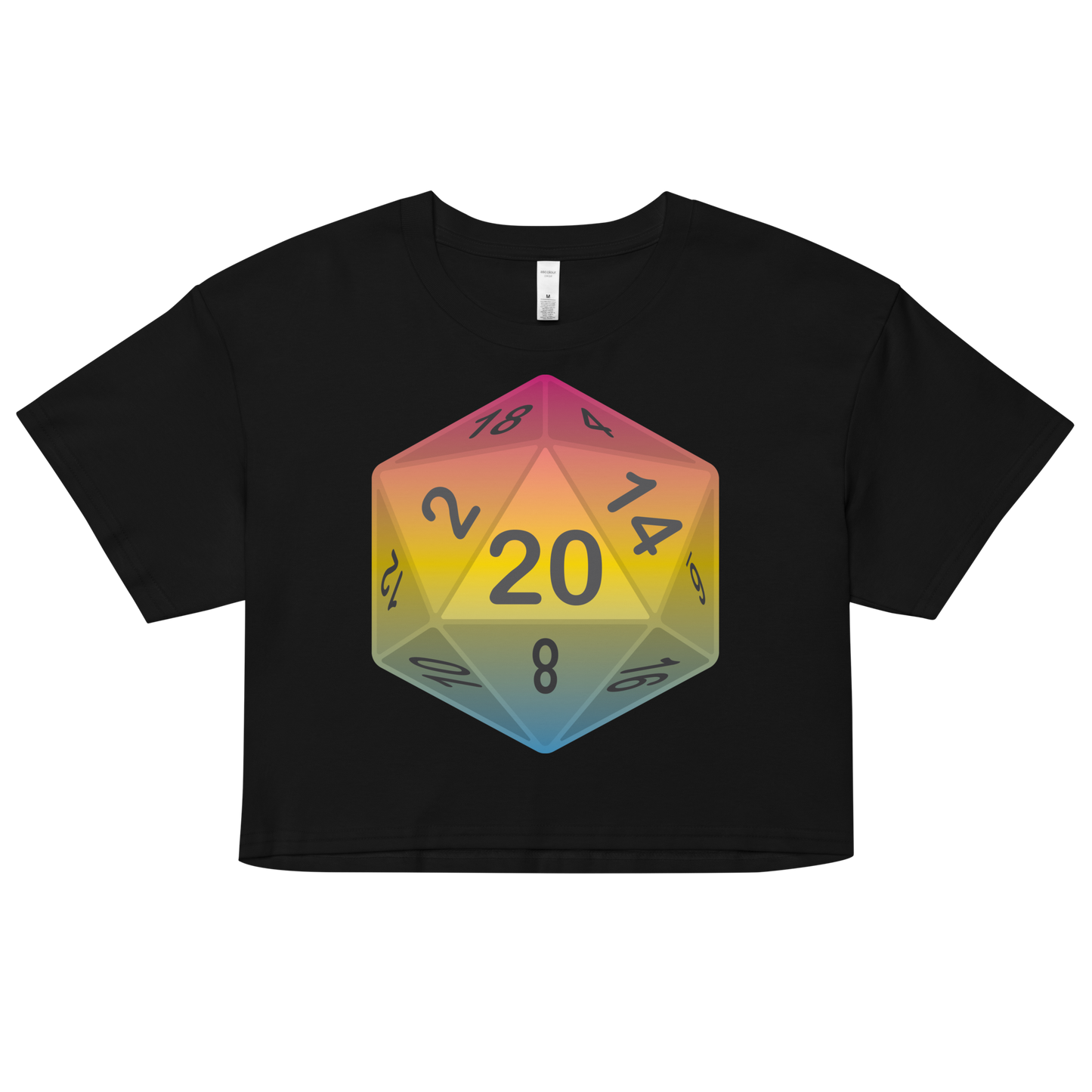 Pride Dice - Pansexual Women’s crop top