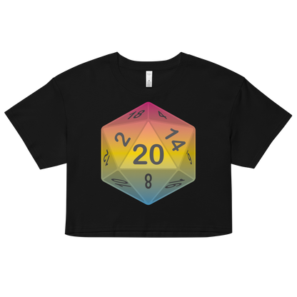 Pride Dice - Pansexual Women’s crop top