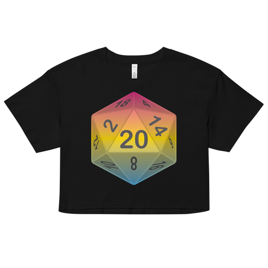 Pride Dice - Pansexual Women’s crop top