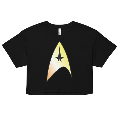 Starfleet Insignia - Maverique Pride Women’s crop top