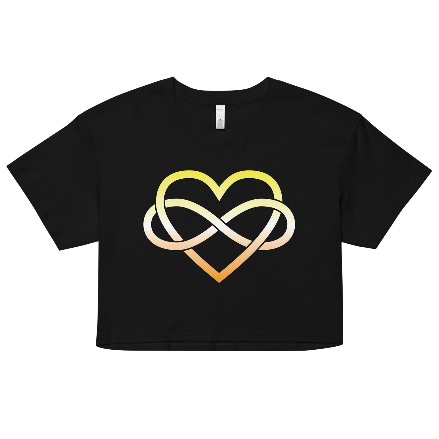 Polyamory Infinity Heart - Maverique Women’s crop top