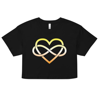 Polyamory Infinity Heart - Maverique Women’s crop top