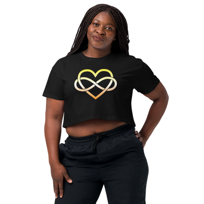 Polyamory Infinity Heart - Maverique Women’s crop top