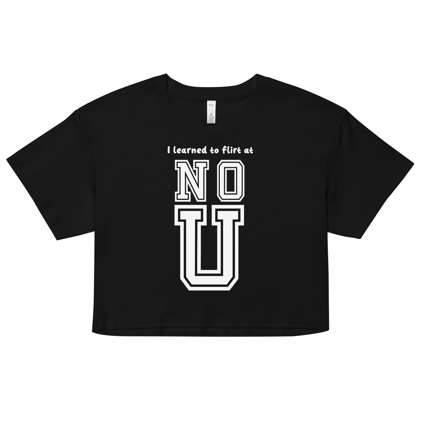 NO U Women’s crop top