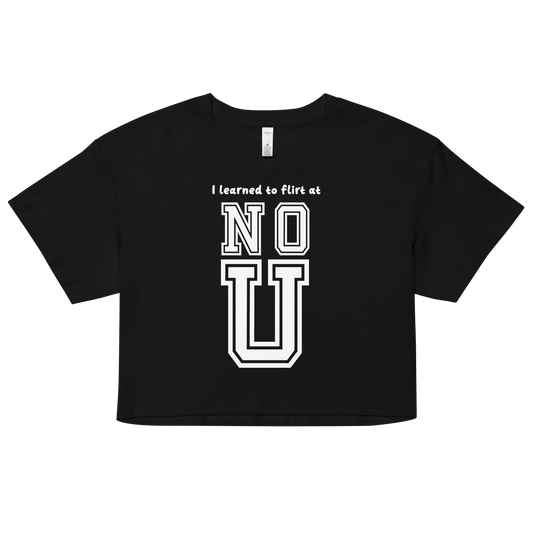 NO U Women’s crop top