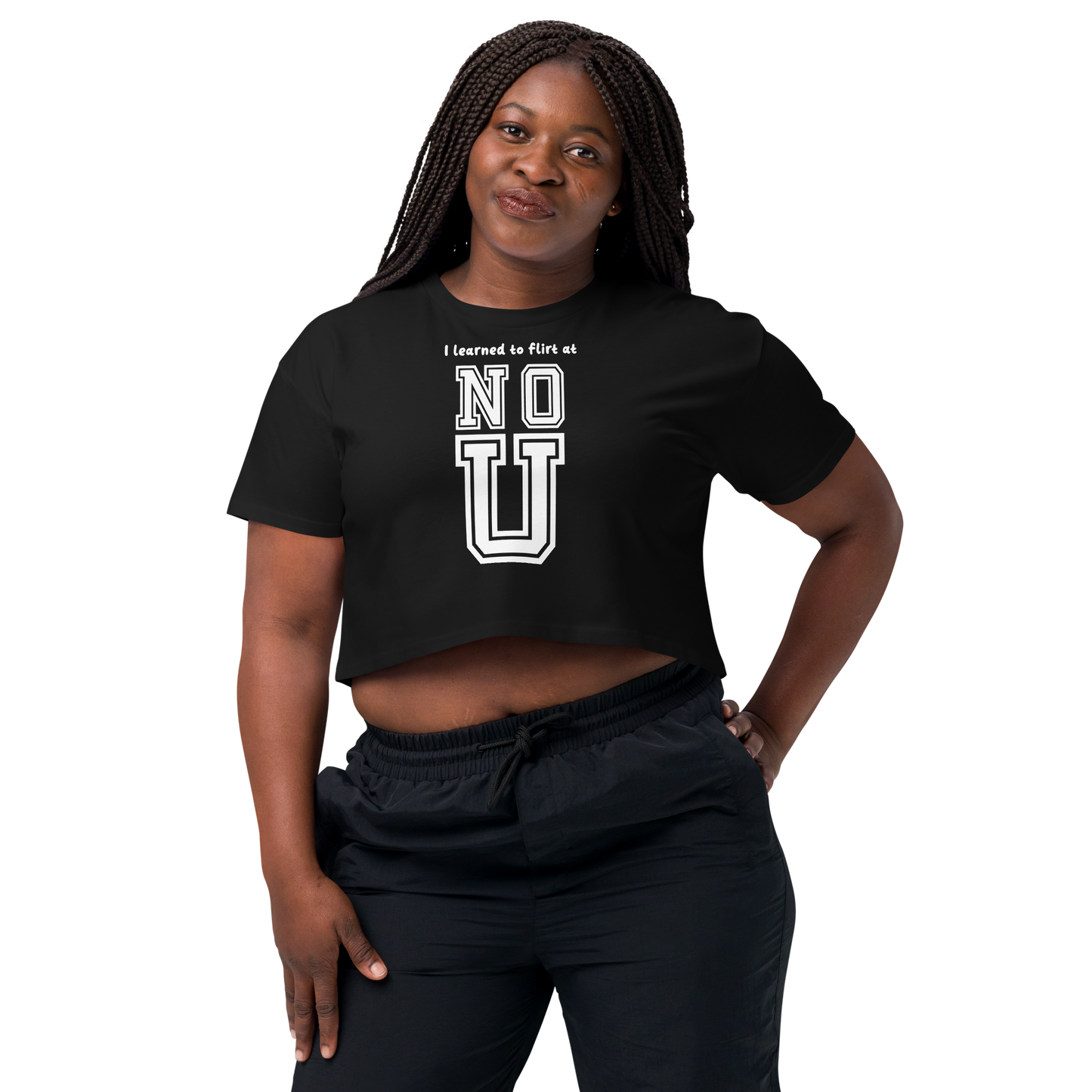 NO U Women’s crop top