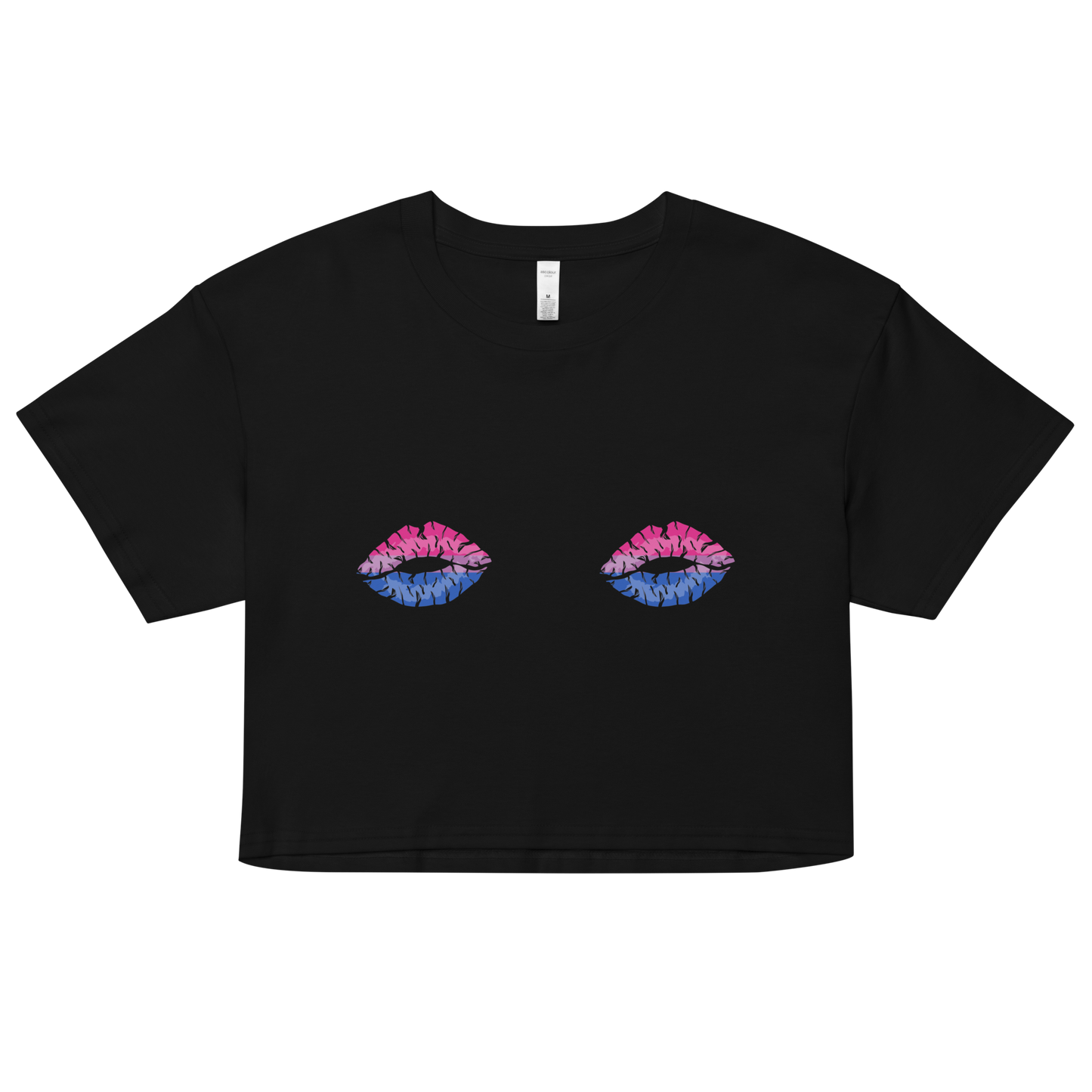 Bi Boob Kisses Women’s crop top