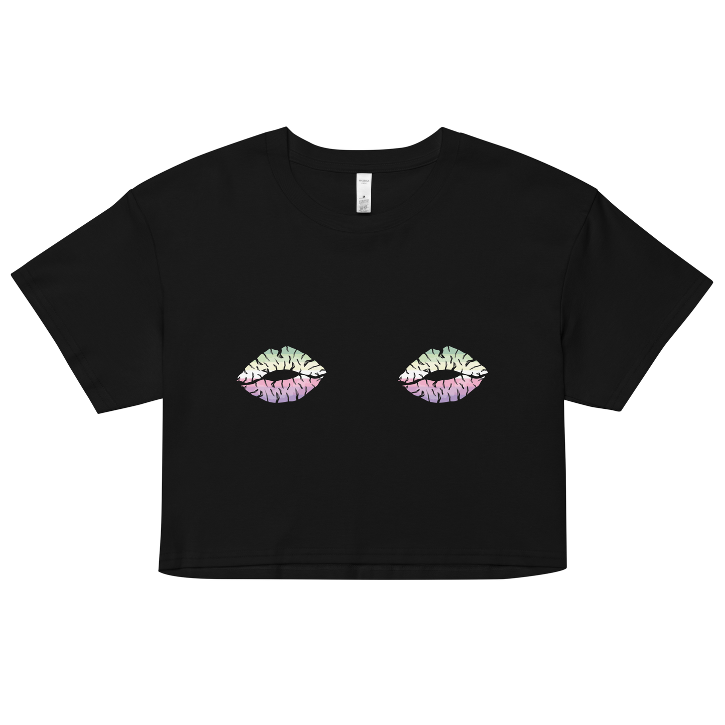 Genderfae Boob Kisses Women’s crop top