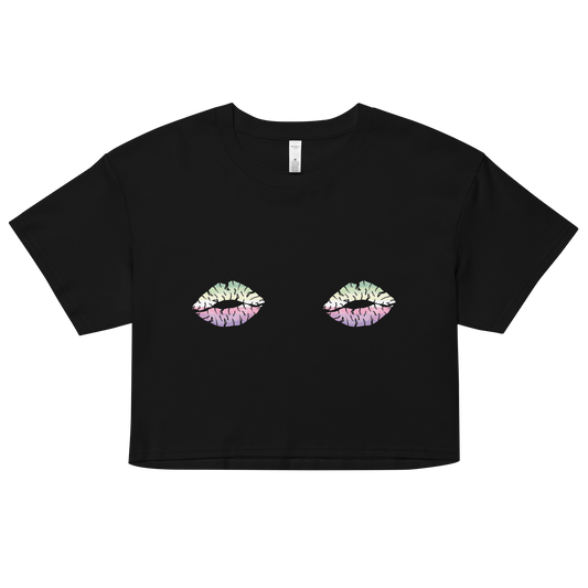 Genderfae Boob Kisses Women’s crop top