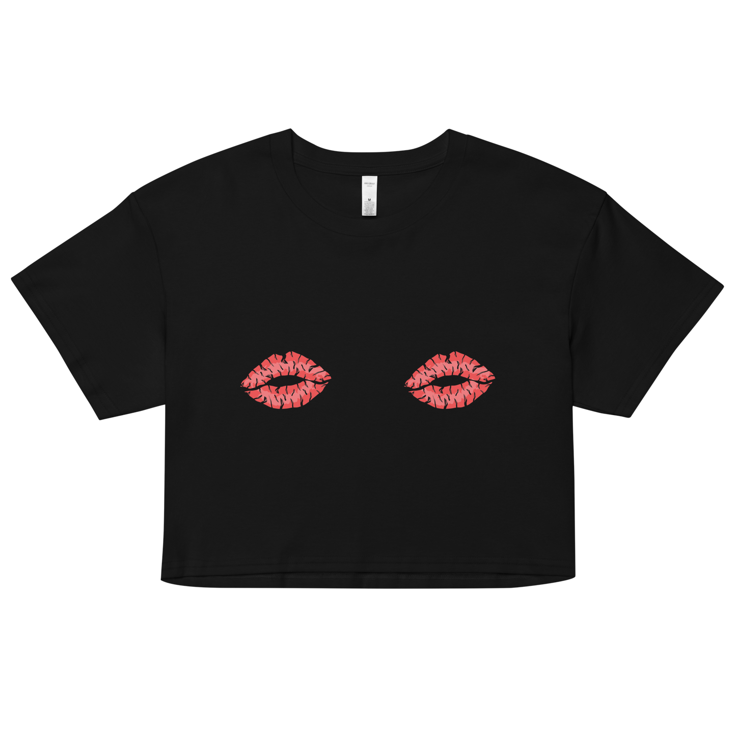 Boob Kisses Women’s crop top