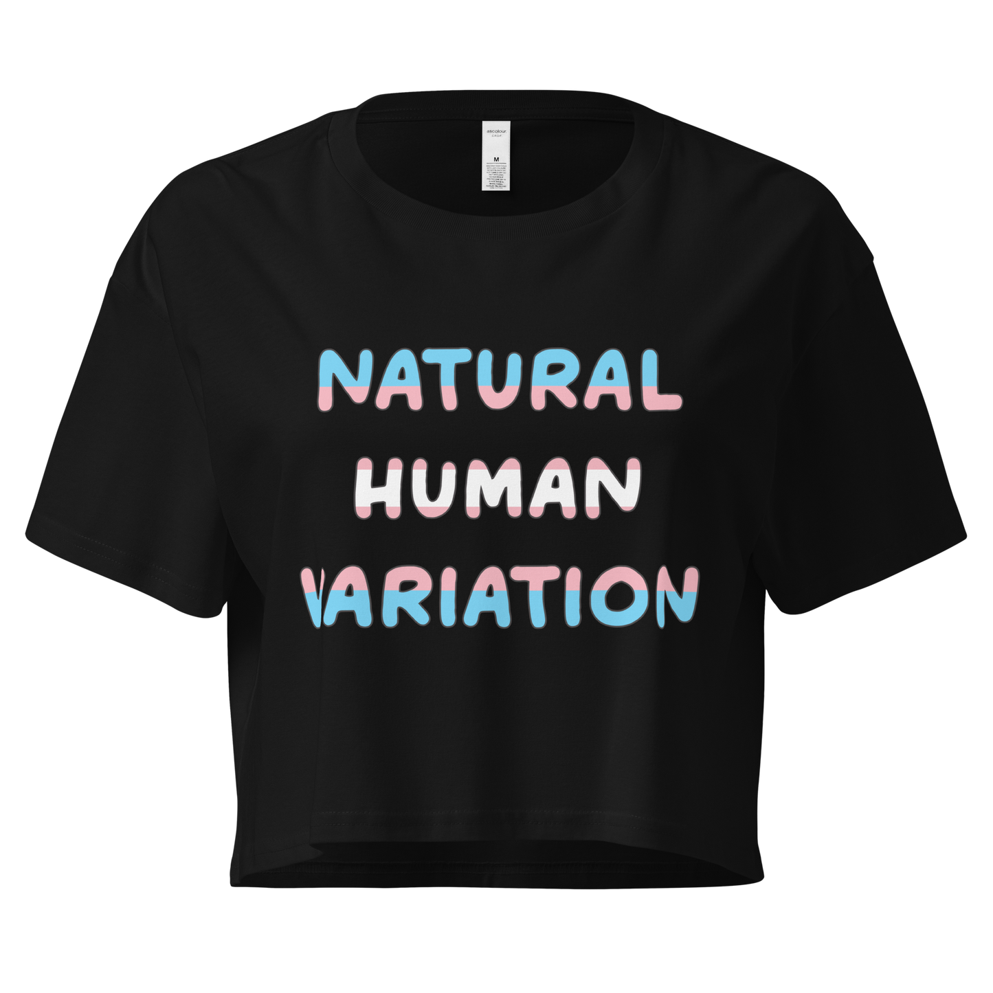 Natural Human Variation Women’s crop top