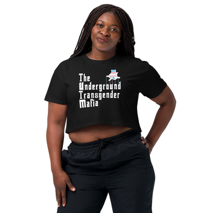 Underground Transgender Mafia Women’s crop top