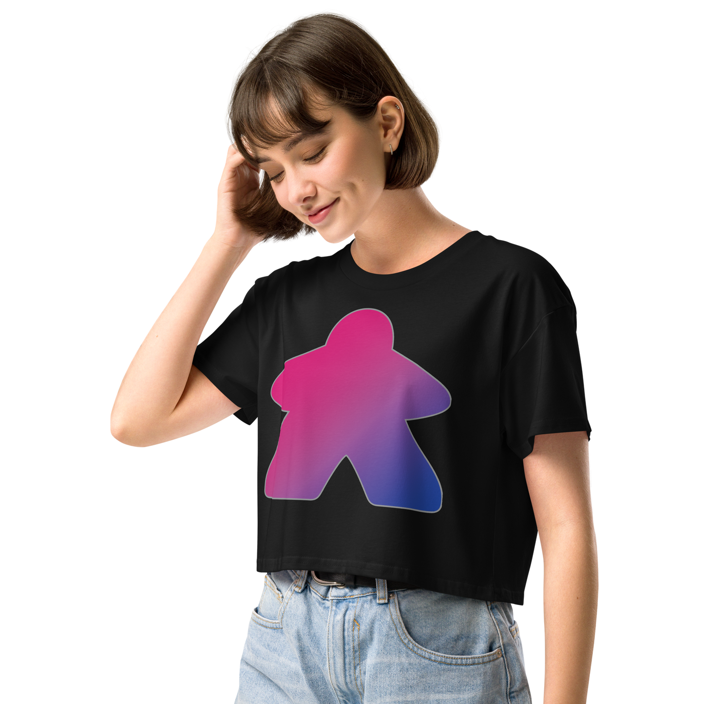 Queerple - Bisexual Pride Women’s crop top