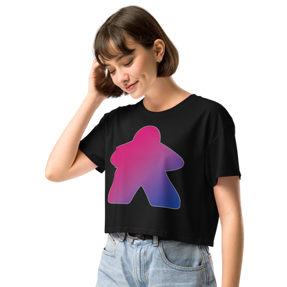 Queerple - Bisexual Pride Women’s crop top