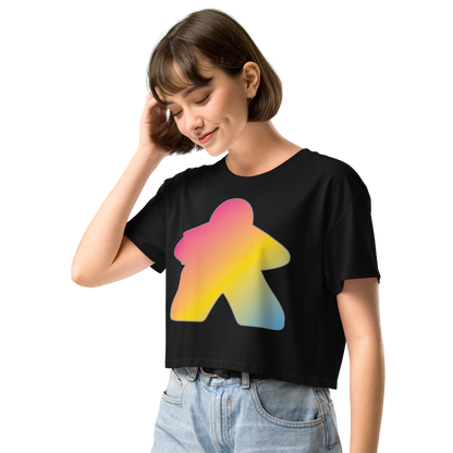 Queerple - Pansexual Pride Women’s crop top