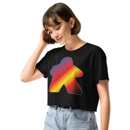 Queerple - Polyamory Pride Women’s crop top