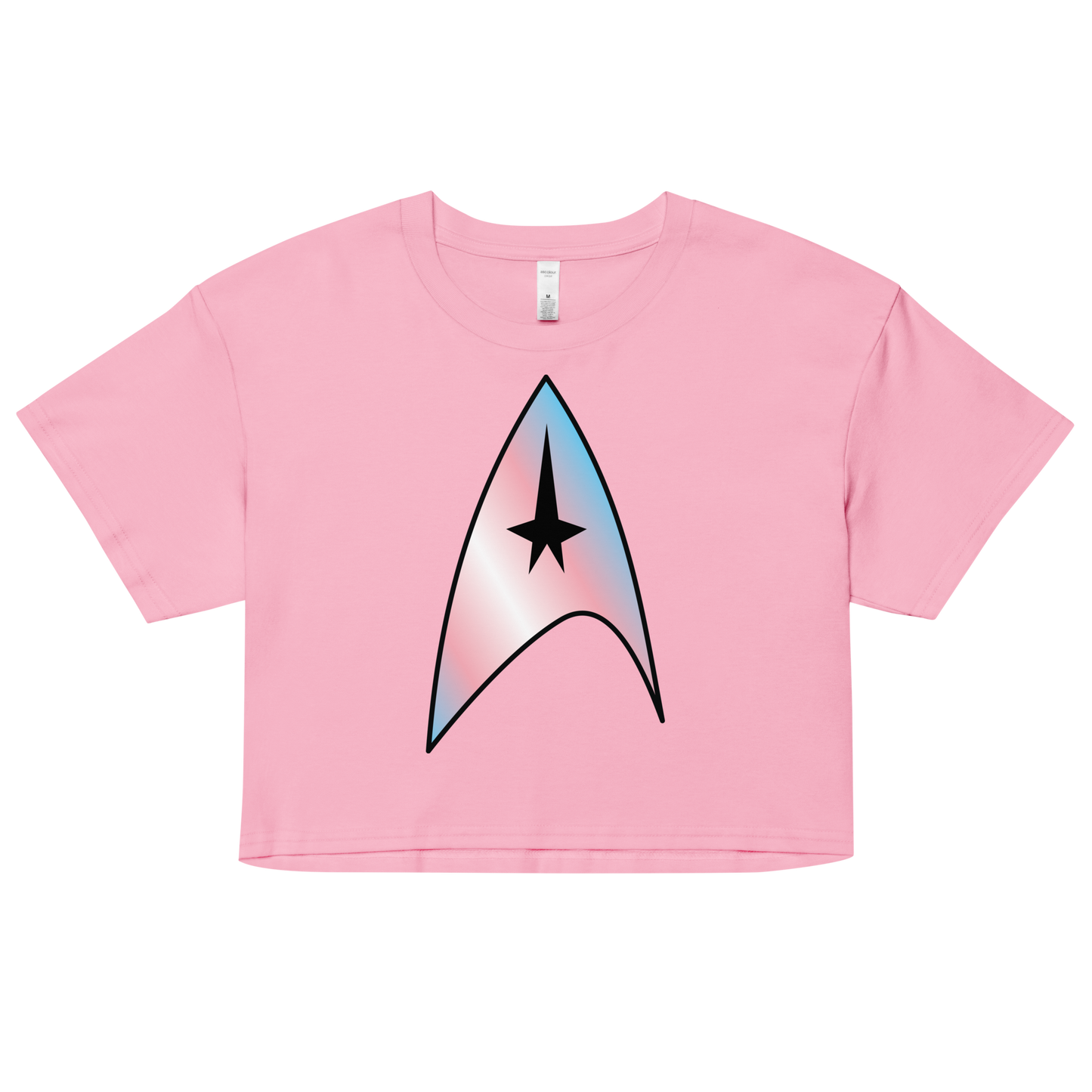 Starfleet Insignia - Trans Pride Women’s crop top