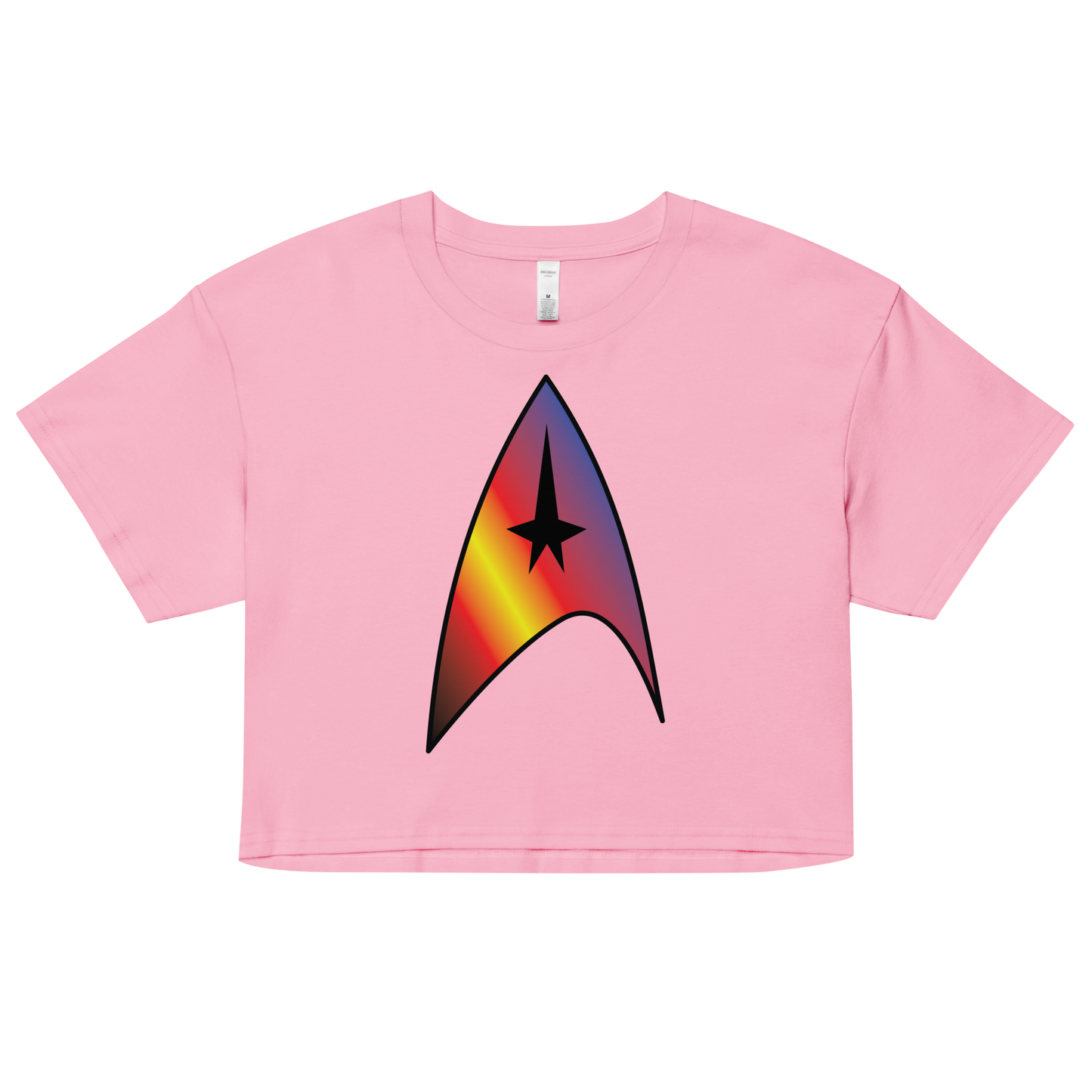 Starfleet Insignia - Polyamory Pride Women’s crop top