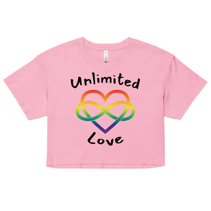 Unlimited Love Women’s crop top