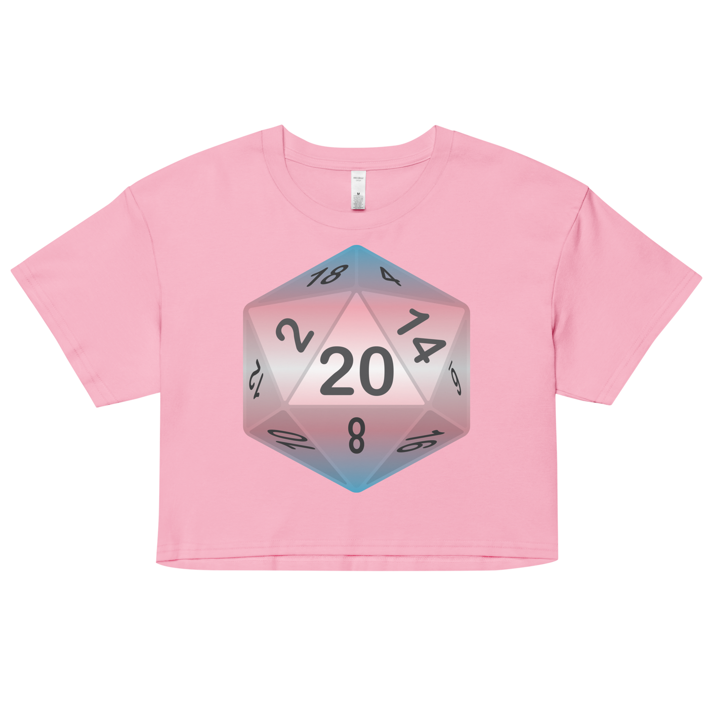 Pride Dice - Transgender Women’s crop top