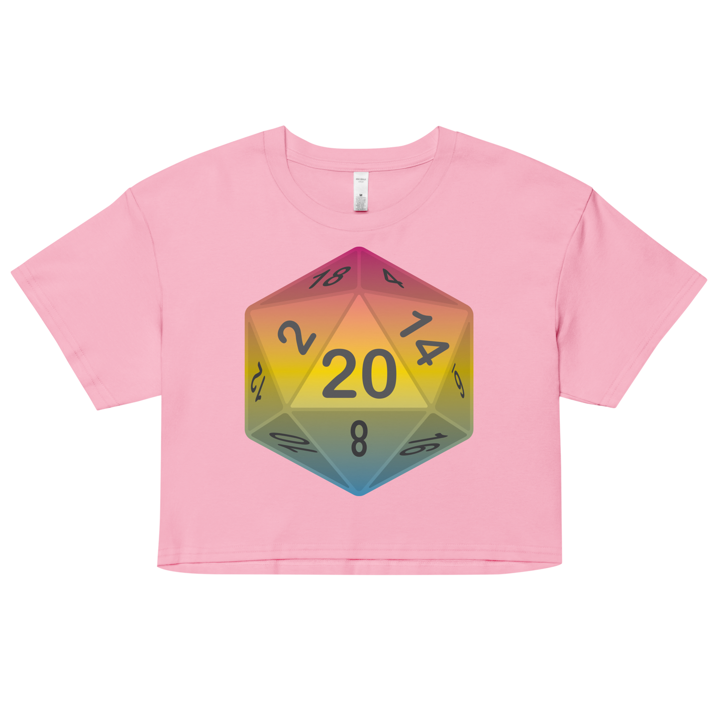 Pride Dice - Pansexual Women’s crop top