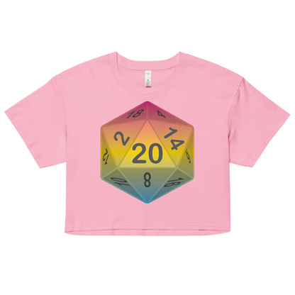 Pride Dice - Pansexual Women’s crop top