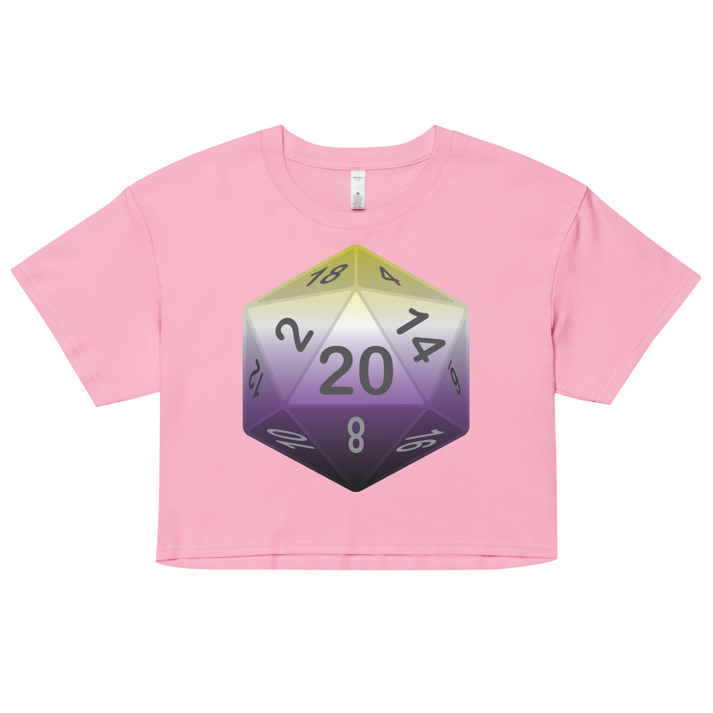 Pride Dice - Non-binary Women’s crop top