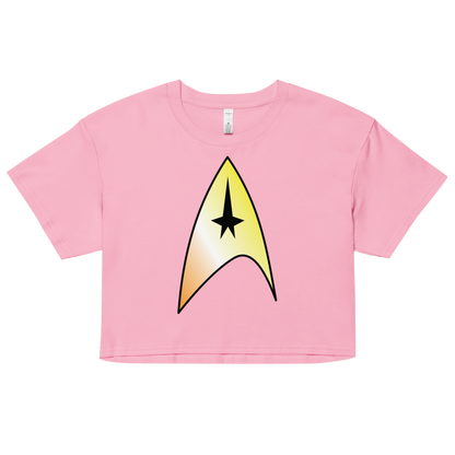 Starfleet Insignia - Maverique Pride Women’s crop top