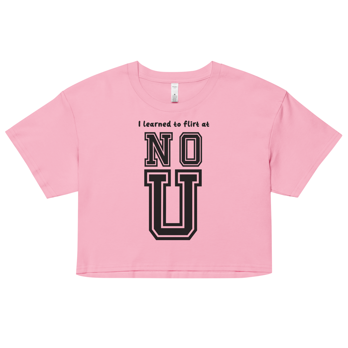 NO U Women’s crop top