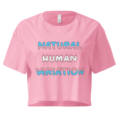 Natural Human Variation Women’s crop top