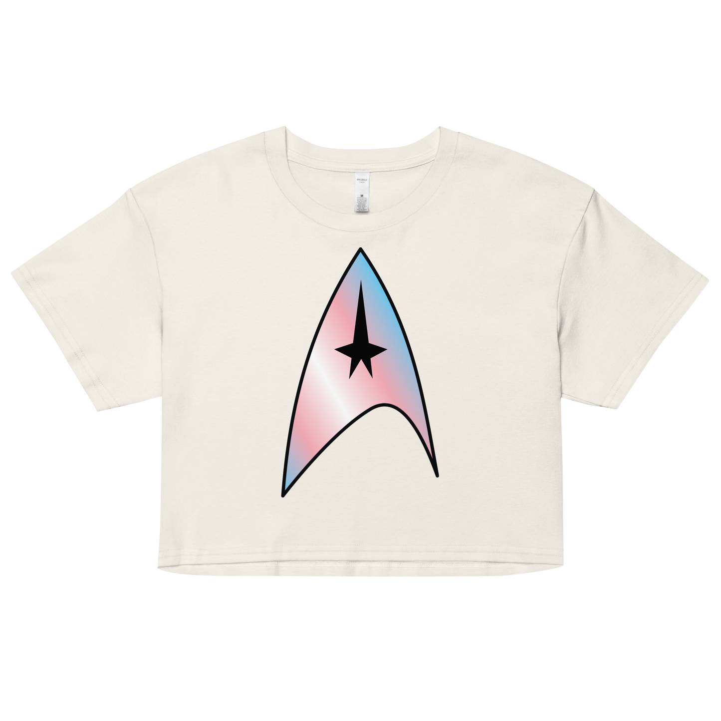 Starfleet Insignia - Trans Pride Women’s crop top