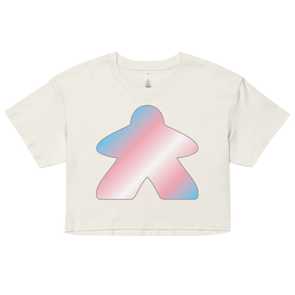 Queerple - Transgender Pride Women’s crop top